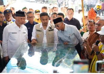 Kurangi Risiko Kecelakaan Jalur Sitinjau Lauik, Menteri Dody Groundbreaking Flyover Panorama I di Padang