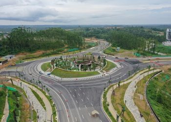 WIKA Rampungkan Jalan Sumbu Kebangsaan Sisi Timur, Dukung Mobilitas Utama Kawasan IKN