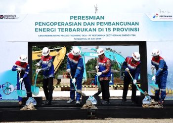 Presiden Prabowo Resmikan Proyek Energi Terbarukan di 15 Provinsi, PGE Mulai Eksplorasi PLTP Gunung Tiga 55 MW