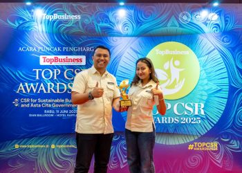 GIS Raih Penghargaan Top CSR Saat Ultah ke-10