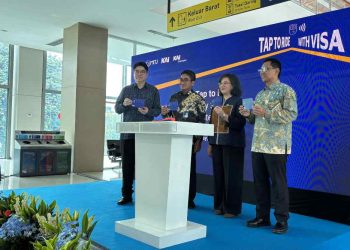 Pembelian Tiket KA Bandara Kini Bisa Pakai Visa Tap To Pay