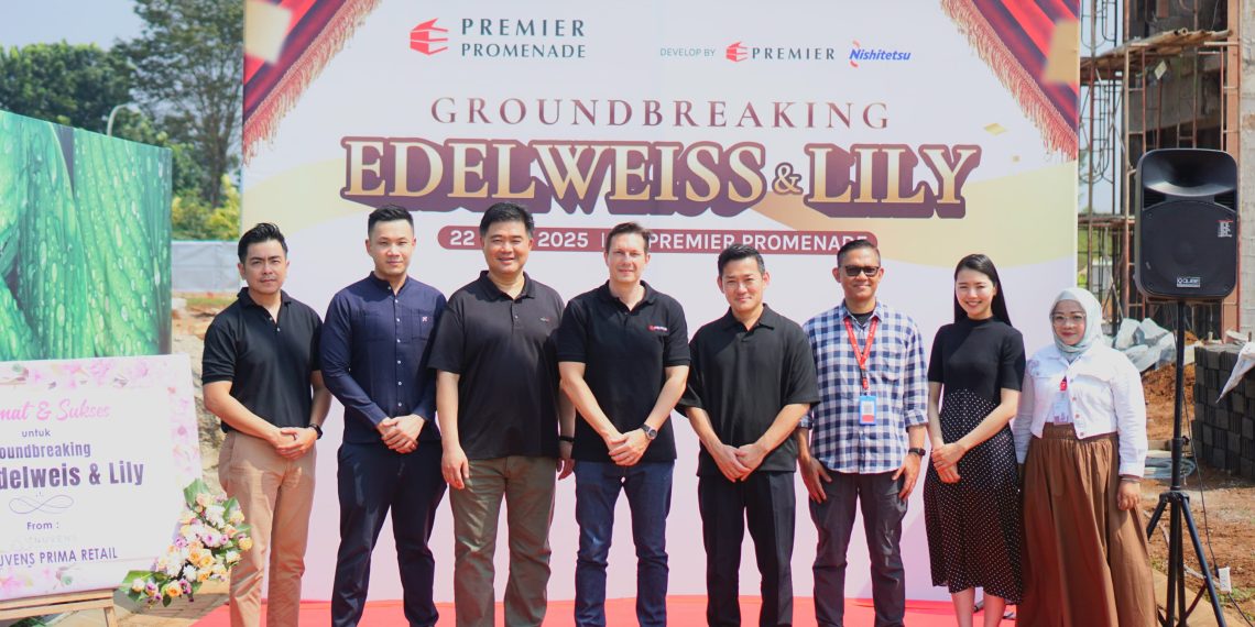 Siap Jawab Kebutuhan Hunian di Selatan Jakarta, Premier Promenade Gelar Groundbreaking Show Unit Lily & Edelweiss