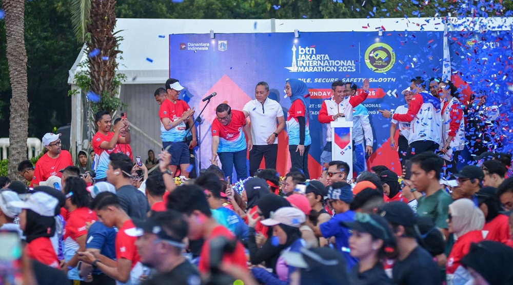 Diapresiasi Gubernur-Wagub DKI, BTN Jakarta International Marathon 2025 Sukses Digelar