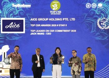 Aice Raih Penghargaan Tertinggi Bintang Lima di TOP CSR Awards, Perkuat Rekam Jejak Lima Tahun Tanpa Putus
