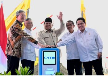 Prabowo Resmikan Groundbreaking Pabrik Baterai;  Erick Thohir Tegaskan Komitmen BUMN untuk Hilirisasi Energi Hijau