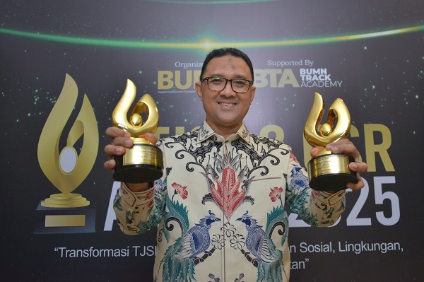 Program Pembangunan Manusia Berkualitas dari Patra Drilling Contractor Raih Dua Penghargaan di Ajang TJSL & CSR Award 2025