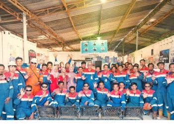 Management Walkthrough Direktur Utama Pertamina Drilling: Bekerja Aman Karena Ada yang Menunggu di Rumah