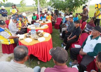 Tinjau Daerah Irigasi Pondok di Ngawi, Menteri PU Dorong Peningkatan Produktivitas Pertanian