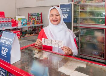 Gaet Pos Indonesia, Kini Produk Meterai Tersedia di Toko SRC