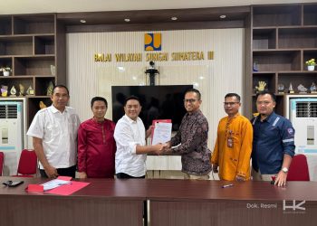 Hutama Karya Rehabilitasi Jaringan Irigasi Aceh dan Riau