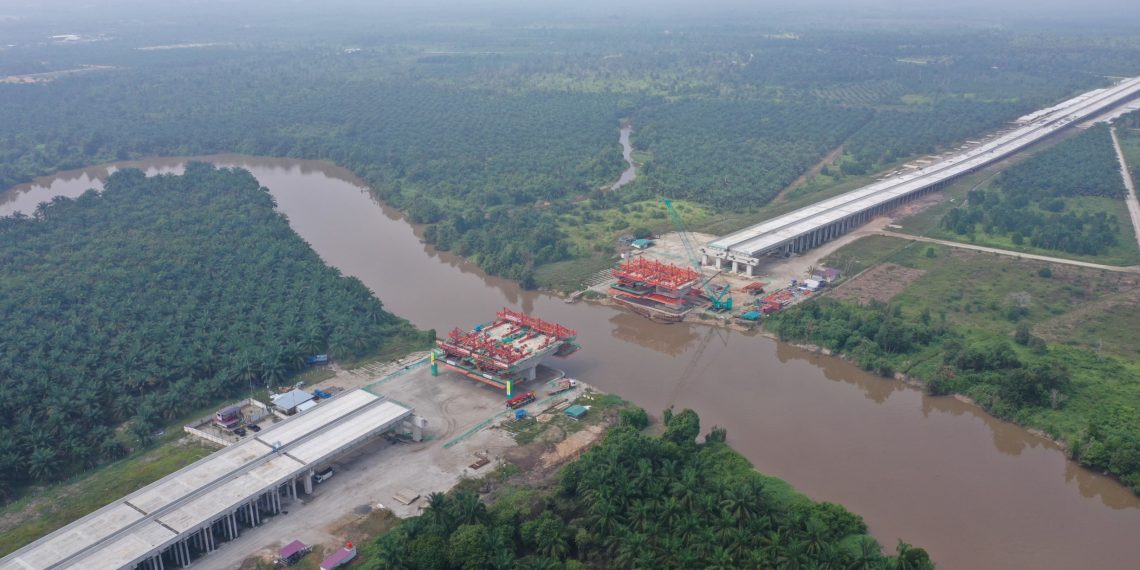 Progres Tol Lingkar Pekanbaru 57%, Hutama Karya Perkuat Infrastruktur Riau
