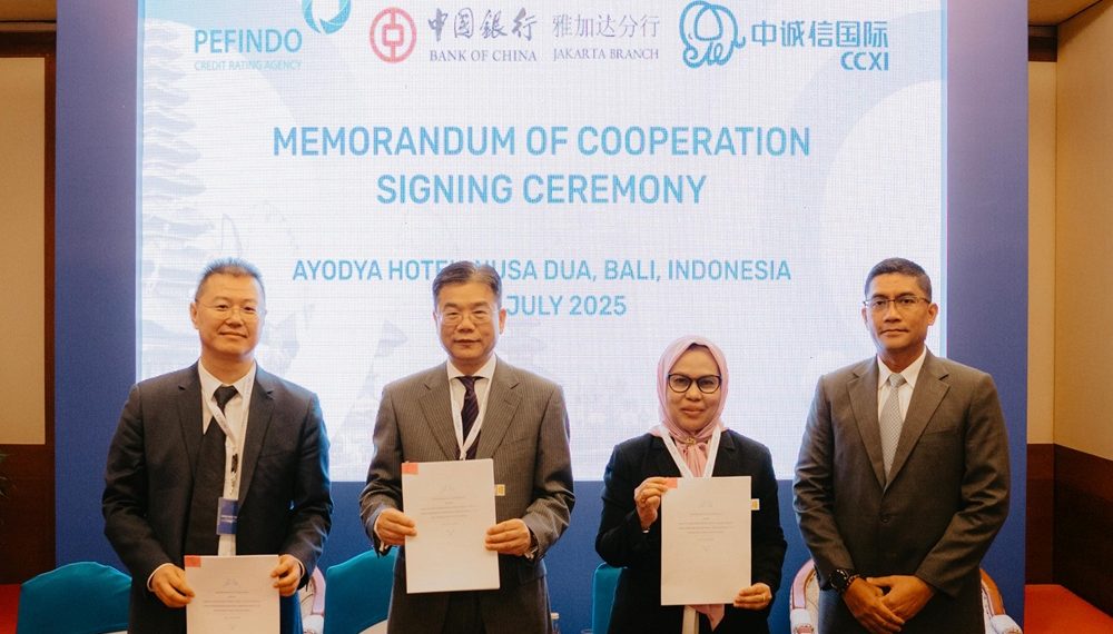 Kembangkan Keuangan Berkelanjutan, Pefindo Gandeng Dua Institusi Terkemuka China