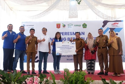Perkuat Komitmen Keberlanjutan, FIFGROUP Kembangkan Kampung Berseri Astra Binaan Kedua di Sumatera Barat