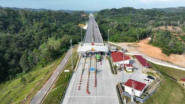 Hutama Karya Catat Hampir 1 Juta Kendaraan Lewati Tol Bangkinang-XIII Koto Kampar dalam Setahun