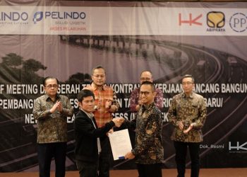 HK Perkuat Konektivitas Pelabuhan – Industri Lewat Pembangunan New Priok Eastern Access Seksi 1