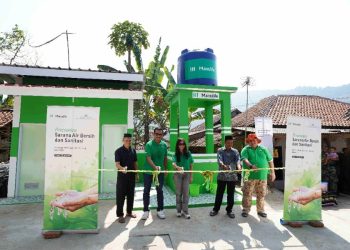 Manulife Indonesia Resmikan Sarana Air Bersih dan Sanitasi di Bogor