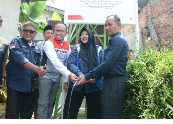 Pertamina Drilling Bangun Sumur Air Bersih Desa Minas Jaya, Siak