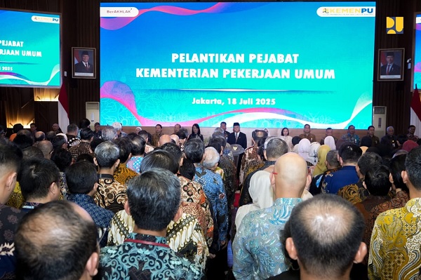 Kementerian PU Lantik 520 Pejabat, Perkuat Kinerja Wujudkan Visi PU608