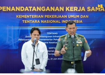 Implementasi PU608, Kementerian PU dan TNI Perkuat Sinergi Bangun Infrastruktur Strategis di Wilayah 3T