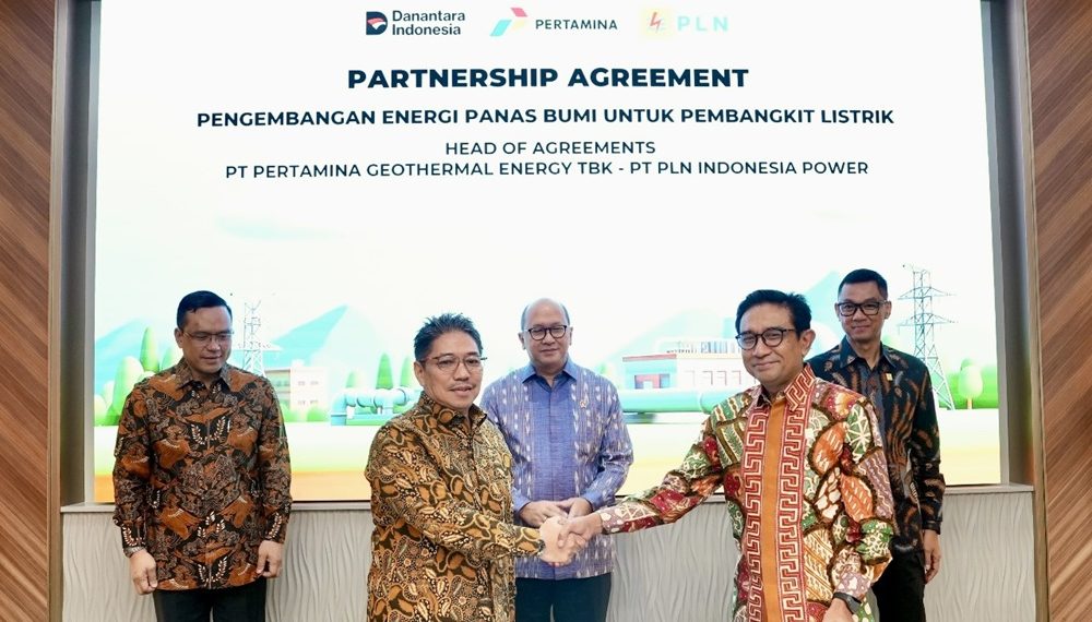 PGE Gandeng PLN IP Kembangkan Proyek Panas Bumi 530 MW