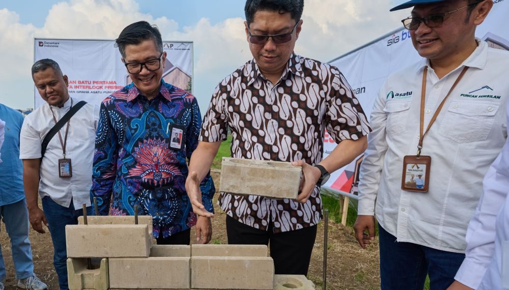 Dukung Program 3 Juta Rumah, SIG dan Asatu Realty Property Group Bangun Perumahan di Cianjur