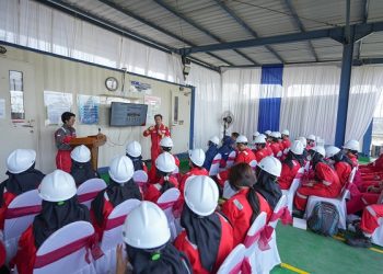 Mahasiswa Unair Belajar Keselamatan dan Kesehatan Kerja di GMS HCML Pasuruan