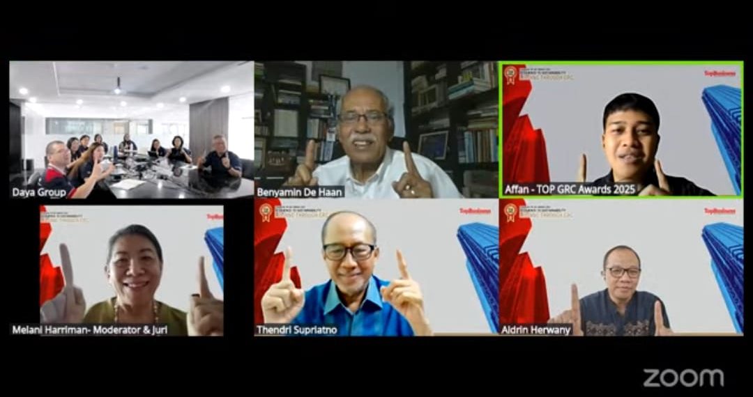 Daya Group Tegaskan Komitmen GRC dan Keberlanjutan di Ajang TOP GRC Awards 2025