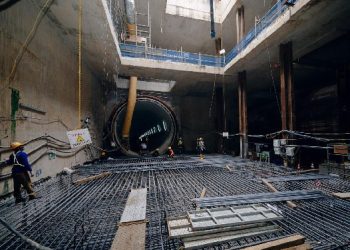 Hutama Karya Bangun Stasiun Bawah Tanah Glodok-Kota
