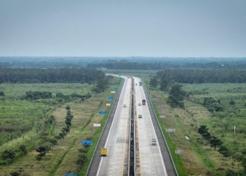 Semester I, Hutama Karya Catat Trafik Kendaraan di Tol lebih dari 250.000 Unit