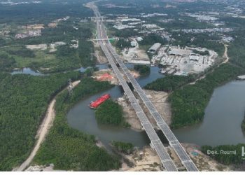 Hutama Karya Tuntaskan Tol IKN Seksi 3A