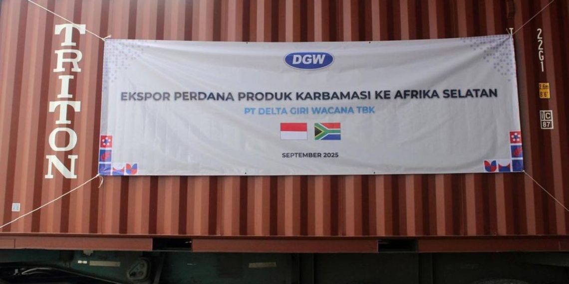 DGWG Ekspor Perdana Produk Karbamasi ke Afrika Selatan