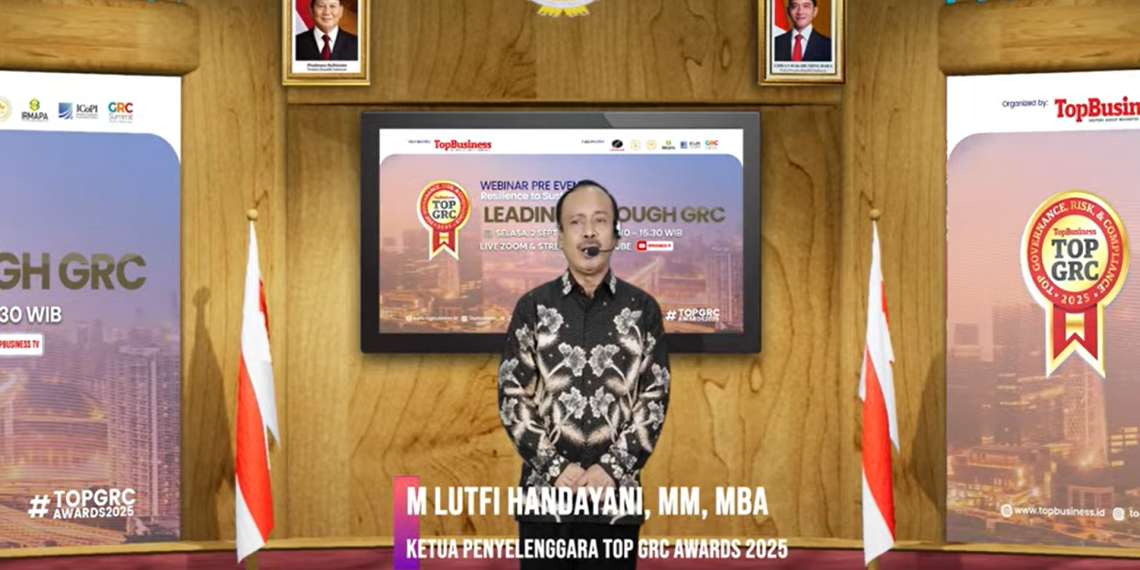 Webinar TOP GRC Awards 2025, Bahas Pentingnya GRC di Tengah Ketidakpastian Bisnis