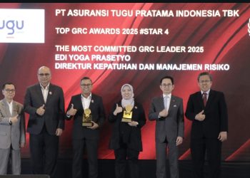 Tugu Insurance Raih Dua Penghargaan TOP GRC Awards 2025