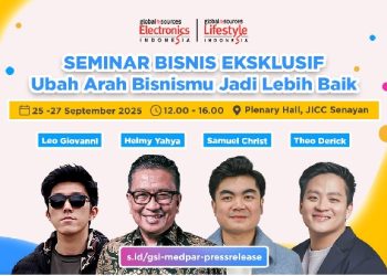 Global Sources Indonesia 2025: Konferensi Inspiratif Bersama Helmy Yahya, Theo Derick, Samuel Christ, dan Leo Giovanni