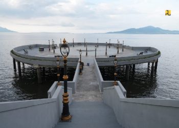 Kementerian PU Rampungkan Penataan Kawasan Pantai Malalayang Tahap II