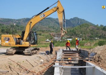 Kementerian PU Percepat Selesainya Pembangunan Jaringan Irigasi Pidekso