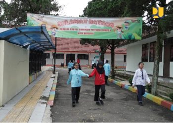 Siswa Rasakan Manfaat Fasilitas SRMP 9 Kota Bandung