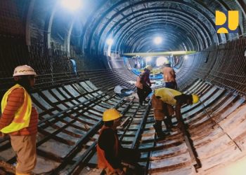 Progres Pembangunan Bendungan Budong-Budong Capai 63,11%