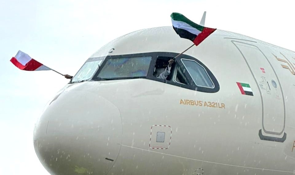 Etihad Airways Terbangi Rute Abu Dhabi-Medan
