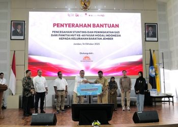 Pasar Modal Dukung Program Gizi untuk Atasi Stunting di Jember