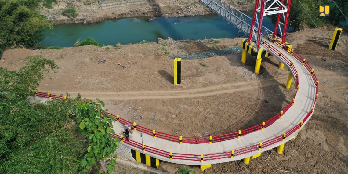 Kementerian PU Genjot Pembangunan 43 Jembatan Gantung Tahun 2025, Progres Fisik Capai 81 Persen