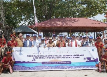 Hutama Karya Turut Sukseskan Seremoni Serah Terima Hasil Program TJSL Olah Sampah Likupang
