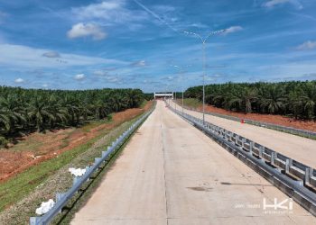 HKI: Progres Jalan Tol Betung–Jambi Seksi 1A Capai 49%