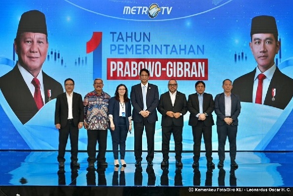 Menkeu Sampaikan Capaian Satu Tahun Pemerintahan Prabowo-Gibran Bidang Ekonomi