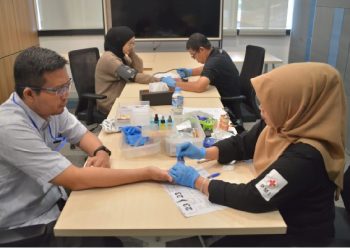 PDC Gelar Donor Darah dan Pemeriksaan Kesehatan