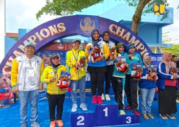 Kementerian PU Raih Peringkat 10 pada PORNAS XVII KORPRI 2025
