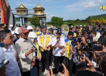 Kementerian PU Optimalkan Bendung Wampu untuk Dukung Konversi Lahan Perkebunan Sawit ke Pertanian Produktif 10.991 Hektar