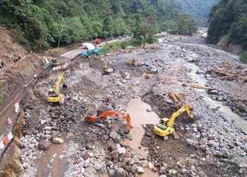 Hutama Karya Dorong Pemulihan Akses dan Kebutuhan Dasar dari Gunung Nago ke Sibolga
