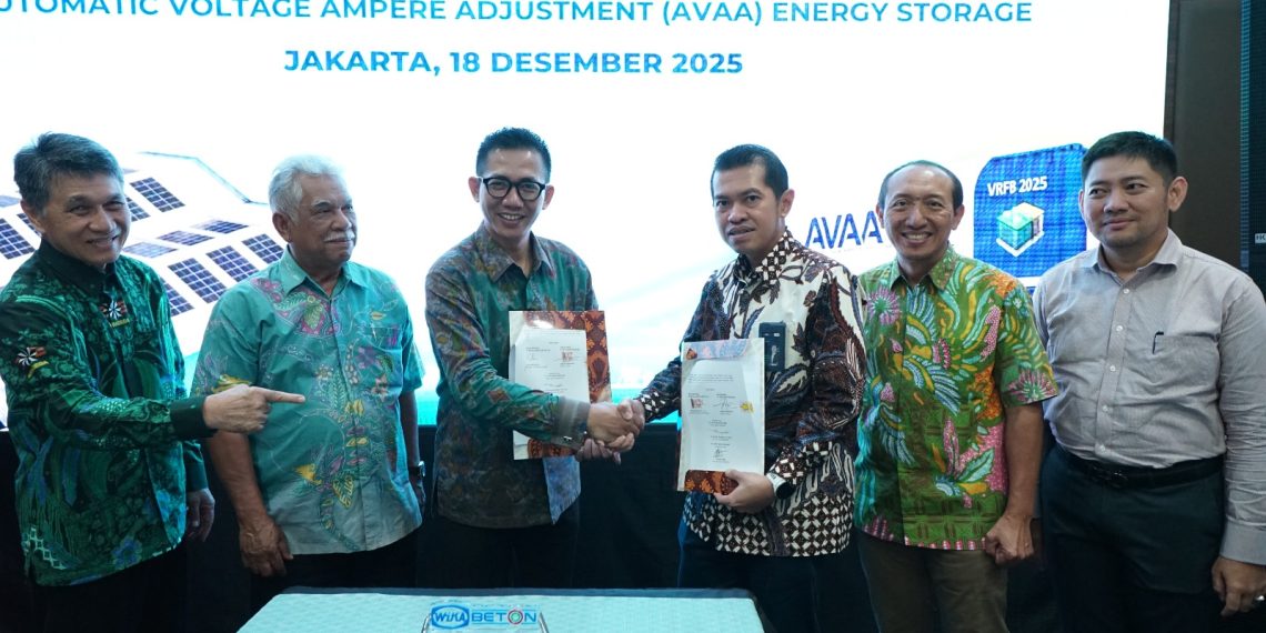 WIKA Beton Targetkan 50% Energi Terbarukan Melalui Kerjasama AVAA Energy Storage dengan Cipta Mugi Pratama