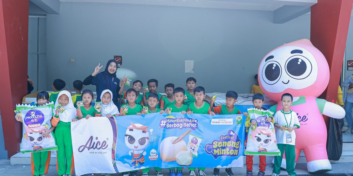 Lewat SenengMinton Jawa Tengah 2025, Aice Dukung Olahraga Anak Sejak Dini